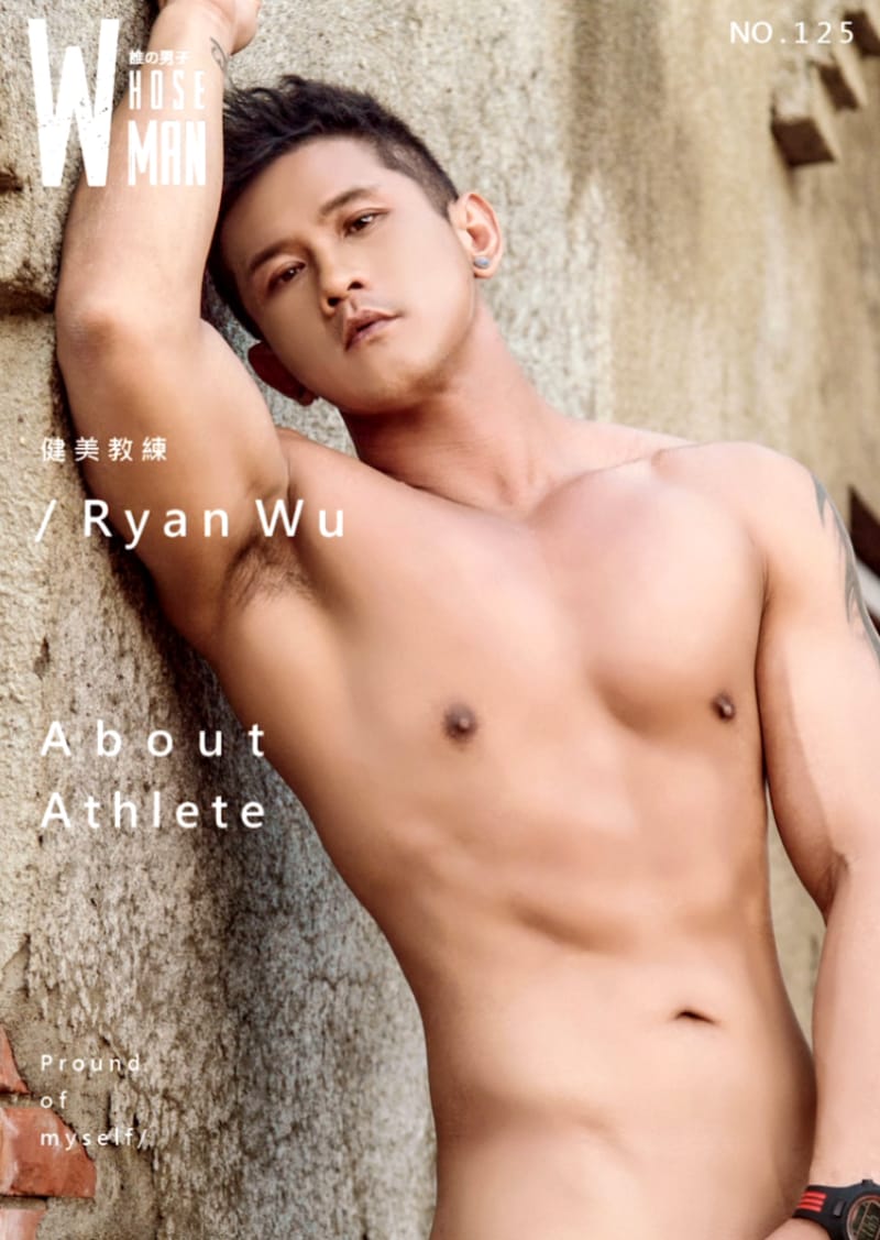 WHOSEMAN NO.125 健美體態的魅力展現-Ryan Wu ‖ R+【PHOTO+VIDEO】
